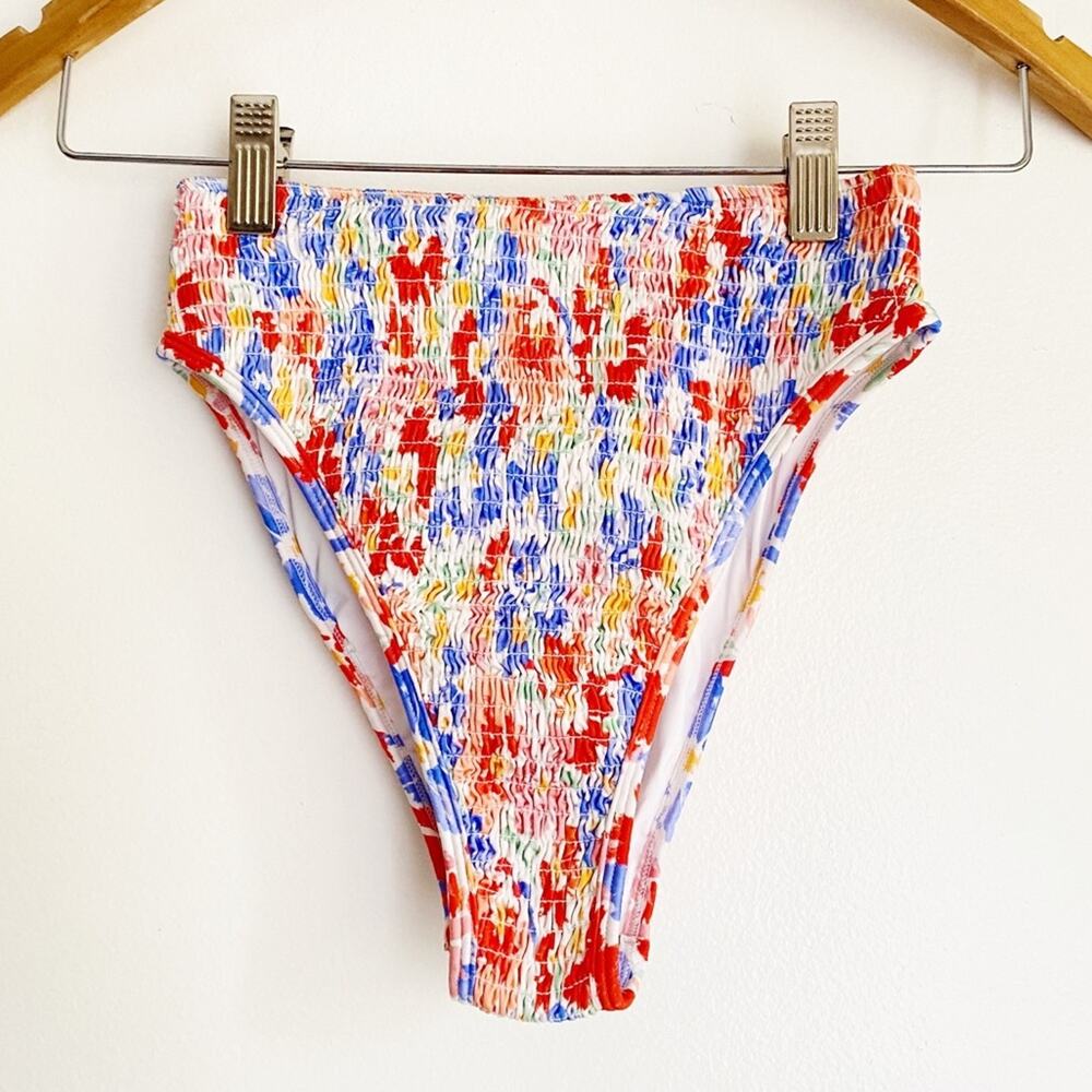 L’space Barlette Bikini Bottom in Flowers Forever Nwot $110 - Picture 4 of 7